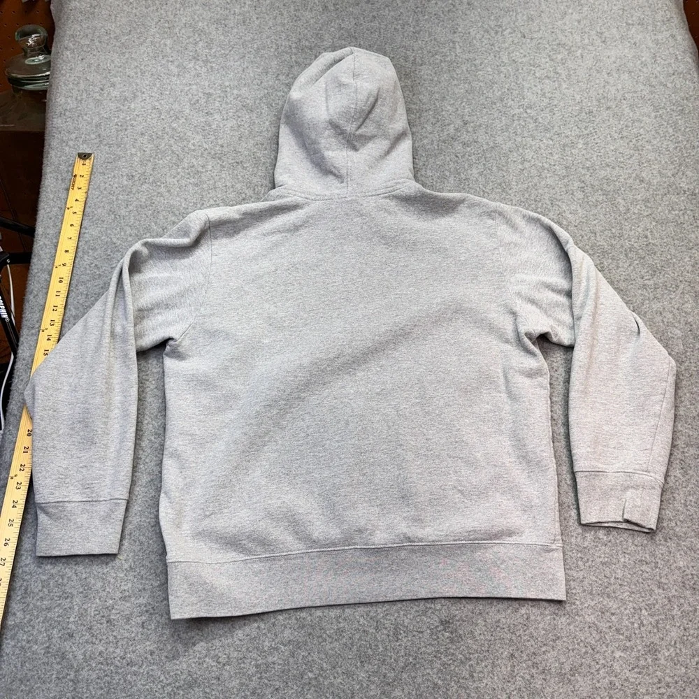 The North Face Men's‎ XL Hoodie Half Dome Pullover Gray Cotton Logo Sweatshirt